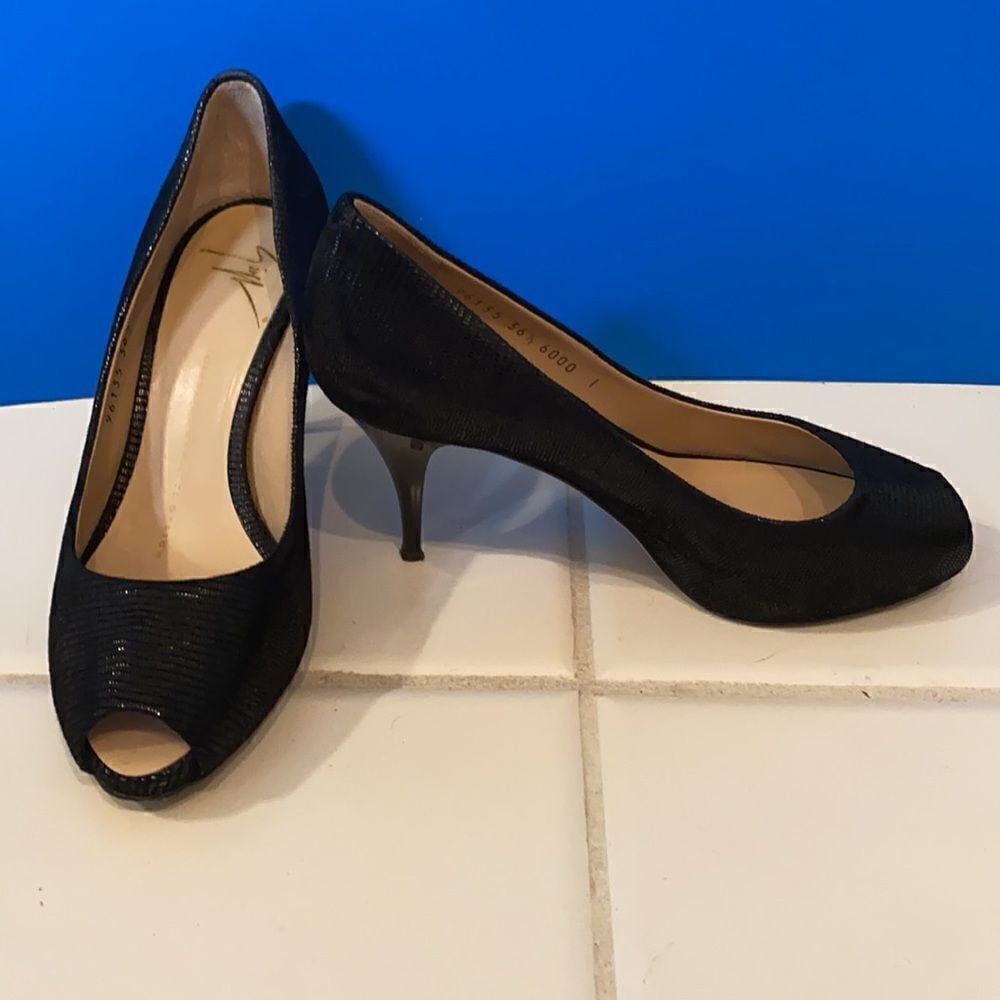 Giuseppe Zanotti Black Shoes